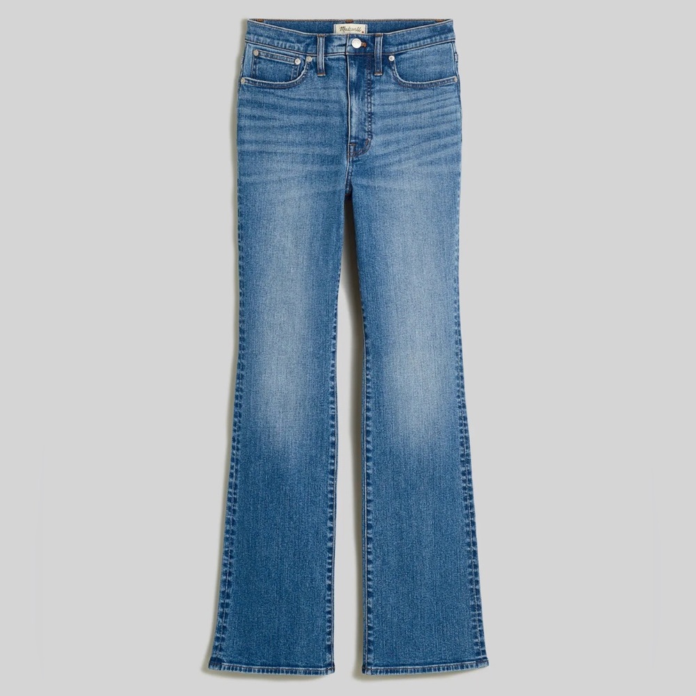 Madewell Skinny Flare Jeans in Fairson Wash